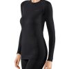 Outdoor Clothing FALKE | Falke Mw Longsleeved Shirt Tight Women 33037 Black