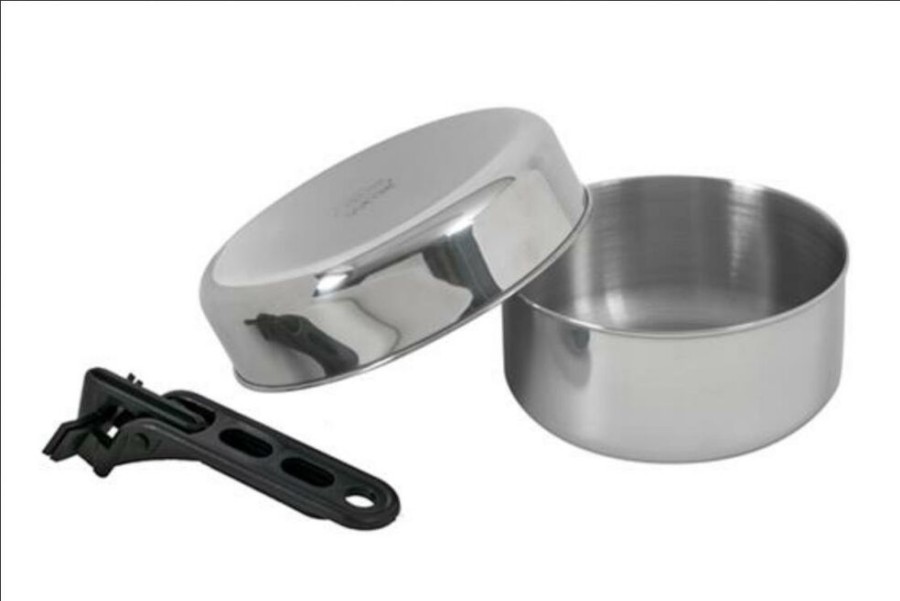 Kamperen BASICNATURE | Basicnature Stainless Steel Set Biwak Junior Diverse