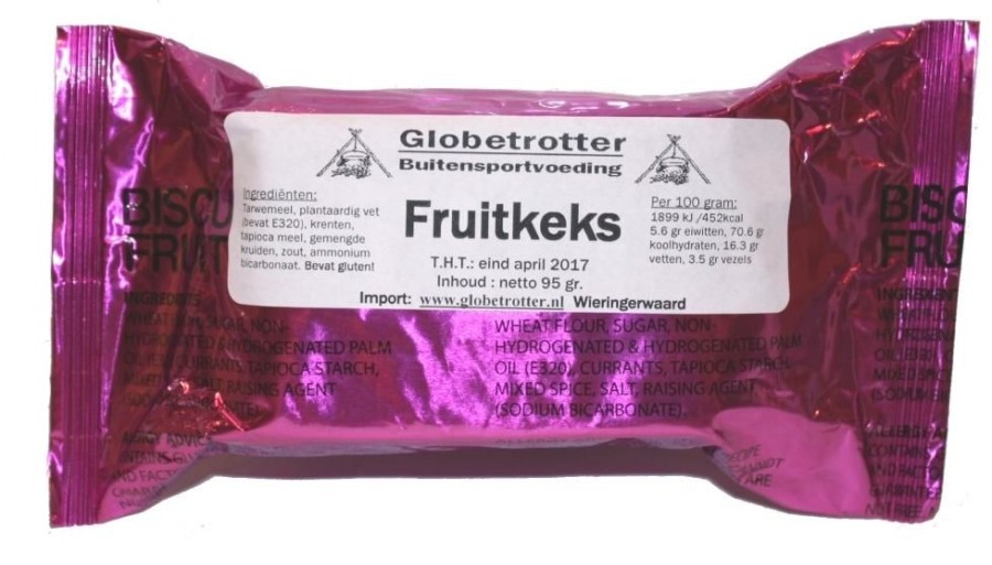 Kamperen GLOBETROTTER OUTDOOR SPORTS NUTRITION | Globetrotter Outdoor Sports Nutrition Fruitkeks Diverse