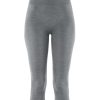 Outdoor Clothing FALKE | Falke Wt 3/4 Tights W 33217 Grey-Heather