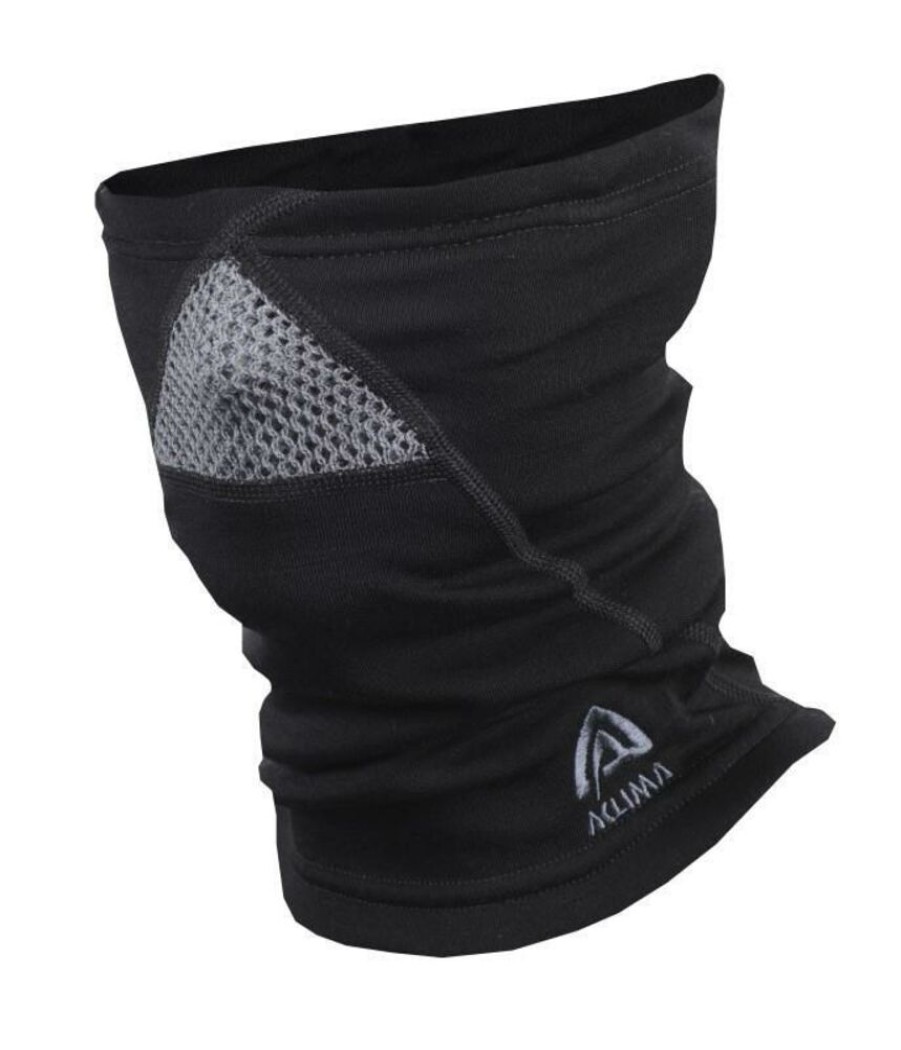 Outdoor Clothing ACLIMA | Aclima Doublewool Neckgaiter Jet Black