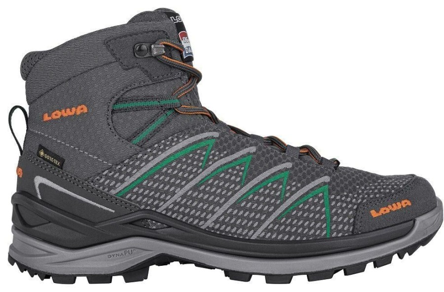 Shoes LOWA | Lowa Ferrox N4D Gtx Mid W´S Graphite/Green