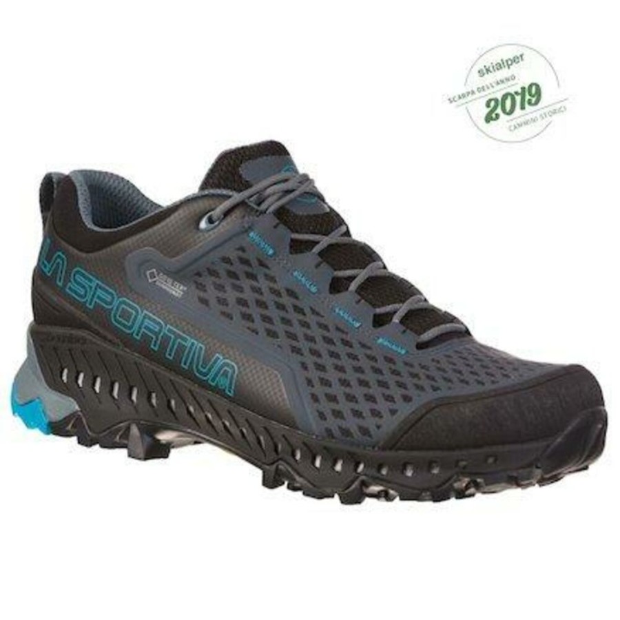 Shoes LA SPORTIVA | La Sportiva Spire Gtx Surround Wandelschoen Slate/Tropic Blue