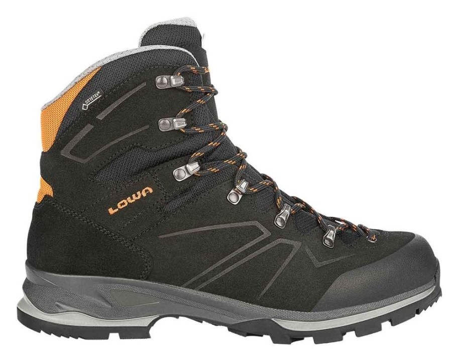 Shoes LOWA | Lowa Baldo Gtx S Narrow Mountain Hiking Shoe Black/Orange