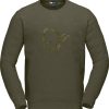 Outdoor Clothing NORRONA | Norrona Norrona Crew Neck Unisex Olive Night