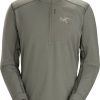 Outdoor Clothing ARCTERYX | Arcteryx Rho Lt Zip Neck Mens