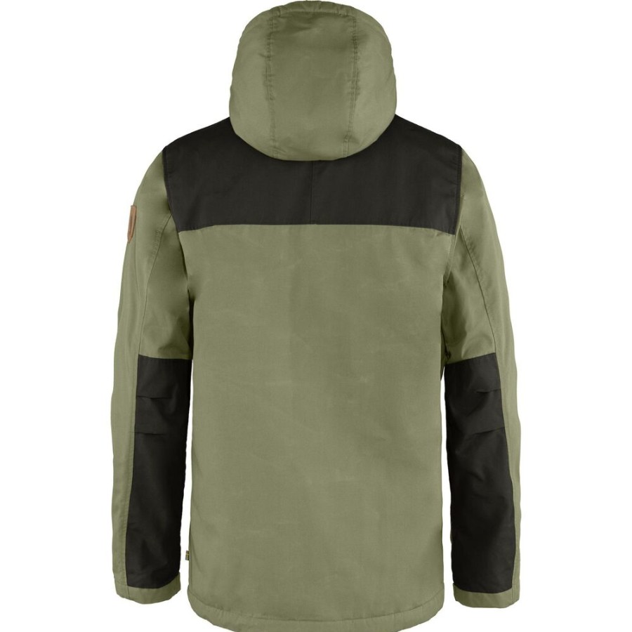 Outdoor Clothing FJALLRAVEN | Fjallraven Greenland Winter Jacket M Green-Dark Grey