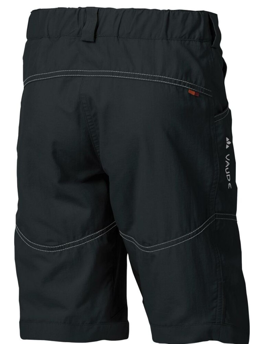 Outdoor Clothing VAUDE | Vaude Kids Grody Shorts V - Kinderfietsbroek Black