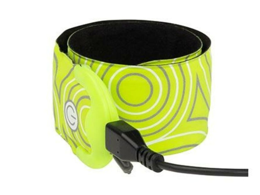 Equipment NITE IZE | Nite Ize Slaplit Rechargeable Armband Neon Yellow