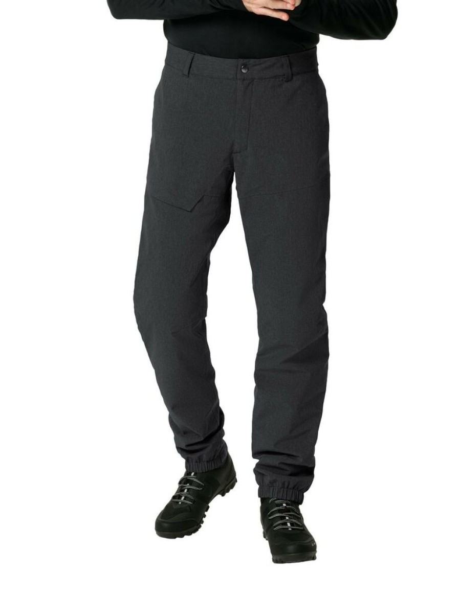 Outdoor Clothing VAUDE | Vaude Me Yaras Warm Rain Pants Black