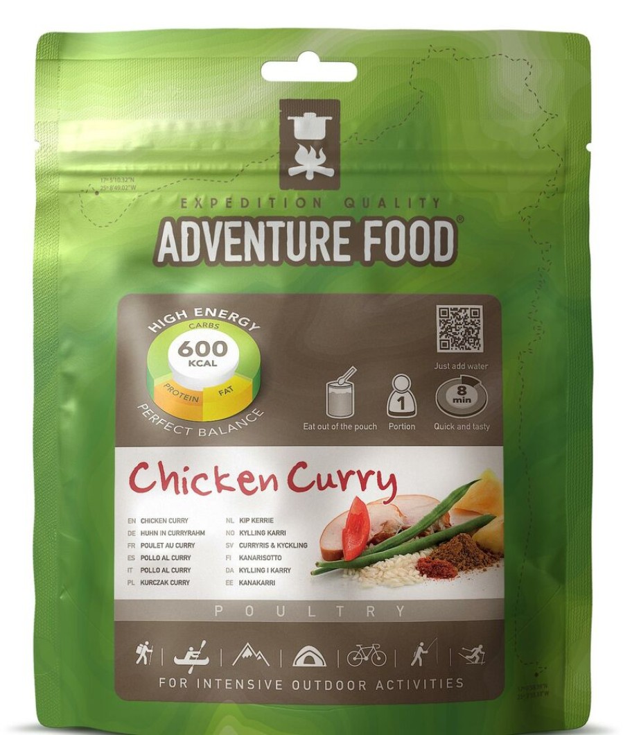 Kamperen ADVENTURE FOOD | Adventure Food Chicken Curry - Chicken Curry Diverse