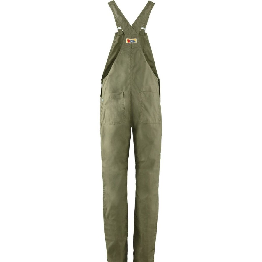 Outdoor Clothing FJALLRAVEN | Fjallraven Vardag Dungaree Trousers W Green