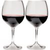 Kamperen GSI | Gsi Nesting Red Set Of 2 Wine Glasses With Rotatable Stem Diverse