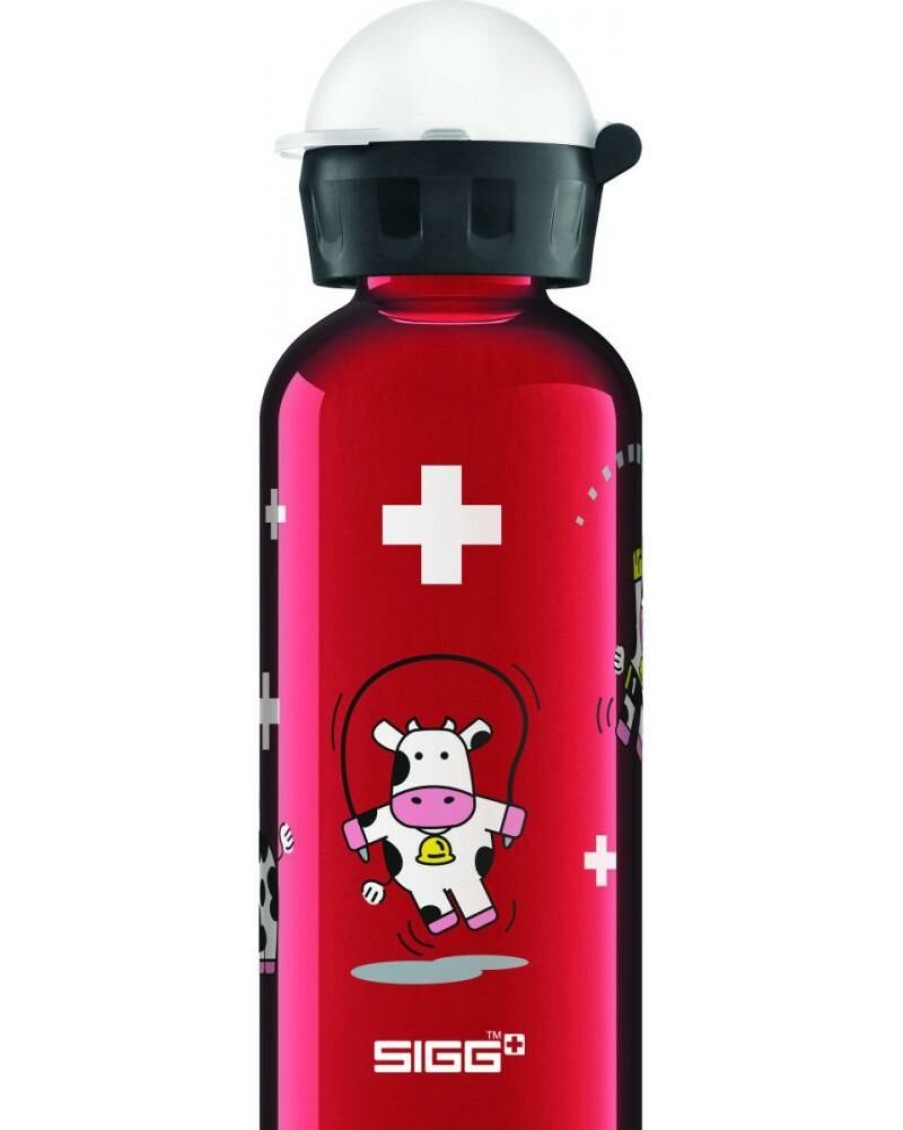 Kamperen SIGG | Sigg Funny Cows 0.4 L Red Diverse