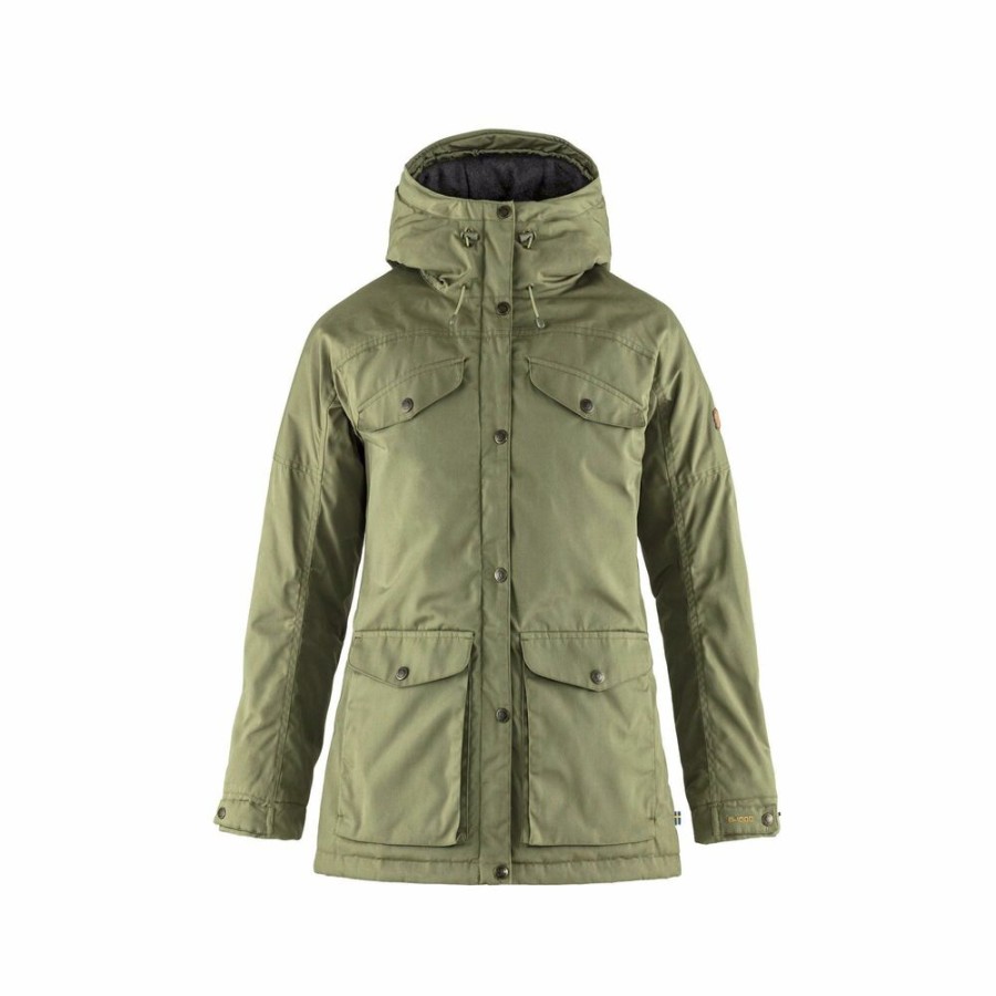 Outdoor Clothing FJALLRAVEN | Fjallraven Vidda Pro Wool Padded Jacket W Green