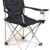 Kamperen RELAGS | Relags Travelchair Komfort Aluminum Black Camping Chair Diverse