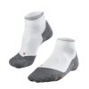 Shoes FALKE | Falke Ru4 Short Women - Running Socks Women White Mix