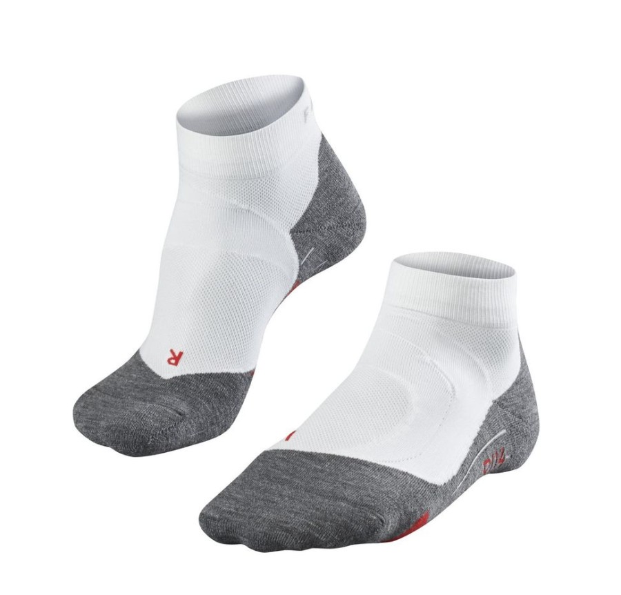 Shoes FALKE | Falke Ru4 Short Women - Running Socks Women White Mix