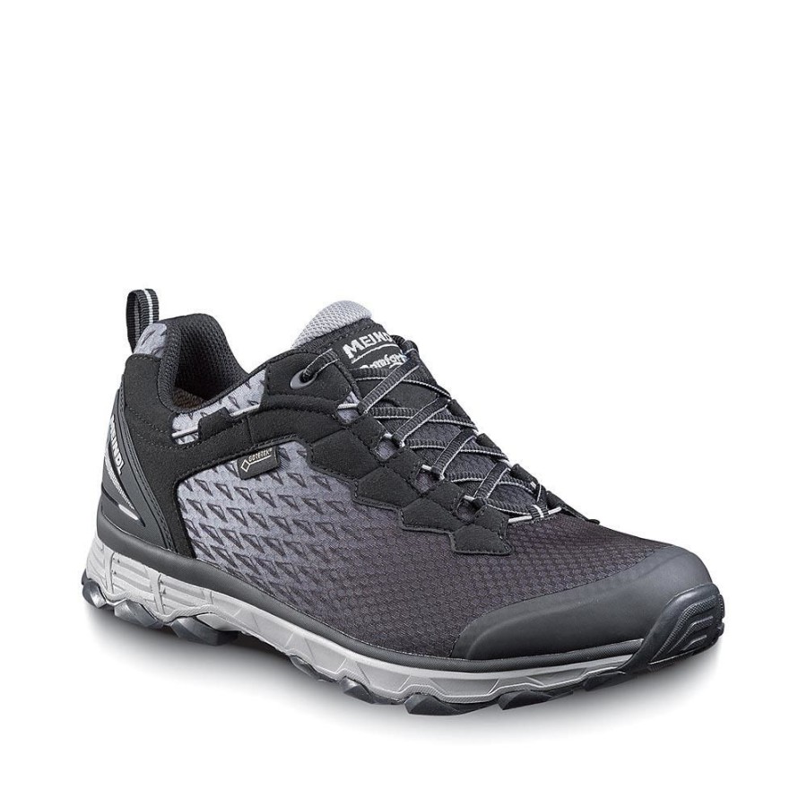 Shoes MEINDL | Meindl Activo Sport Gtx Brede Wandelschoen Black Silver