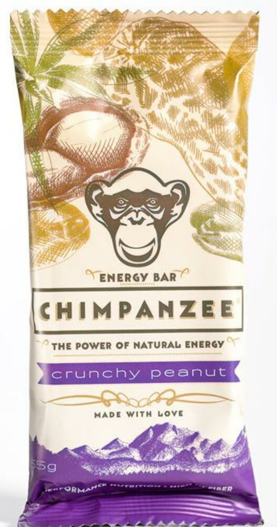 Kamperen CHIMPANZEE | Chimpanzee Energy Bar Crunchy Peanut Diverse