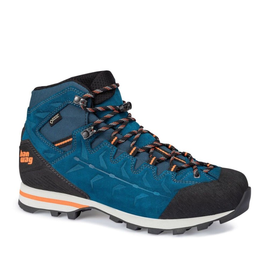 Shoes HANWAG | Hanwag Makra Light Gtx Seablue/Orange