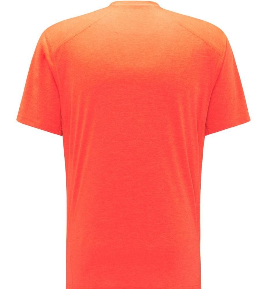 Outdoor Clothing HAGLOFS | Haglofs Ridge Tee Men Habanero