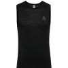 Outdoor Clothing ODLO | Odlo Suw Top Crew Neck Singlet Performance Light 188162 Black